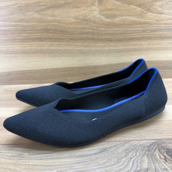Roth Black Flats for Women - Picture 2 of 11